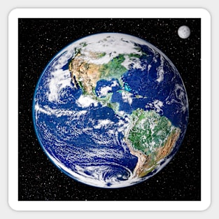 Earth from space, satellite image (C001/1764) Sticker